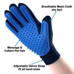 Pet Grooming Gloves for Cats and Dogs Cleaning Supplies